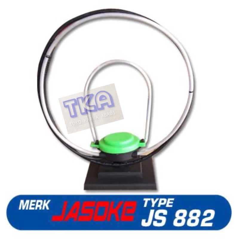 Antena Digital TV Indoor / Dalam Model Parabola JASOKE JS 882