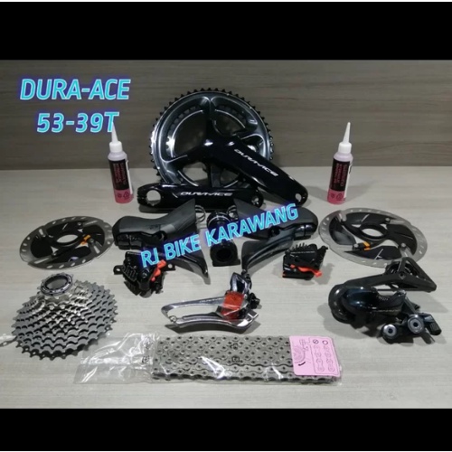 GROUPSET SHIMANO DURA ACE R9120 11 SPEED DISC BRAKE 53-39T