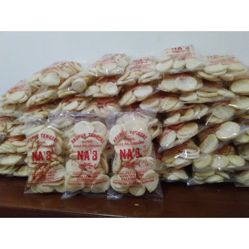 

krupuk tengiri khas palembang