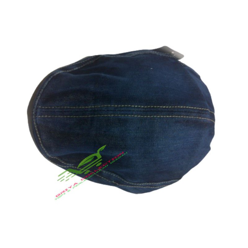Topi Copet Dewasa Jeans / Topi Tino Cidyn Levis / Topi Pet Seniman Dewasa / Topi NewsBoy Jeans