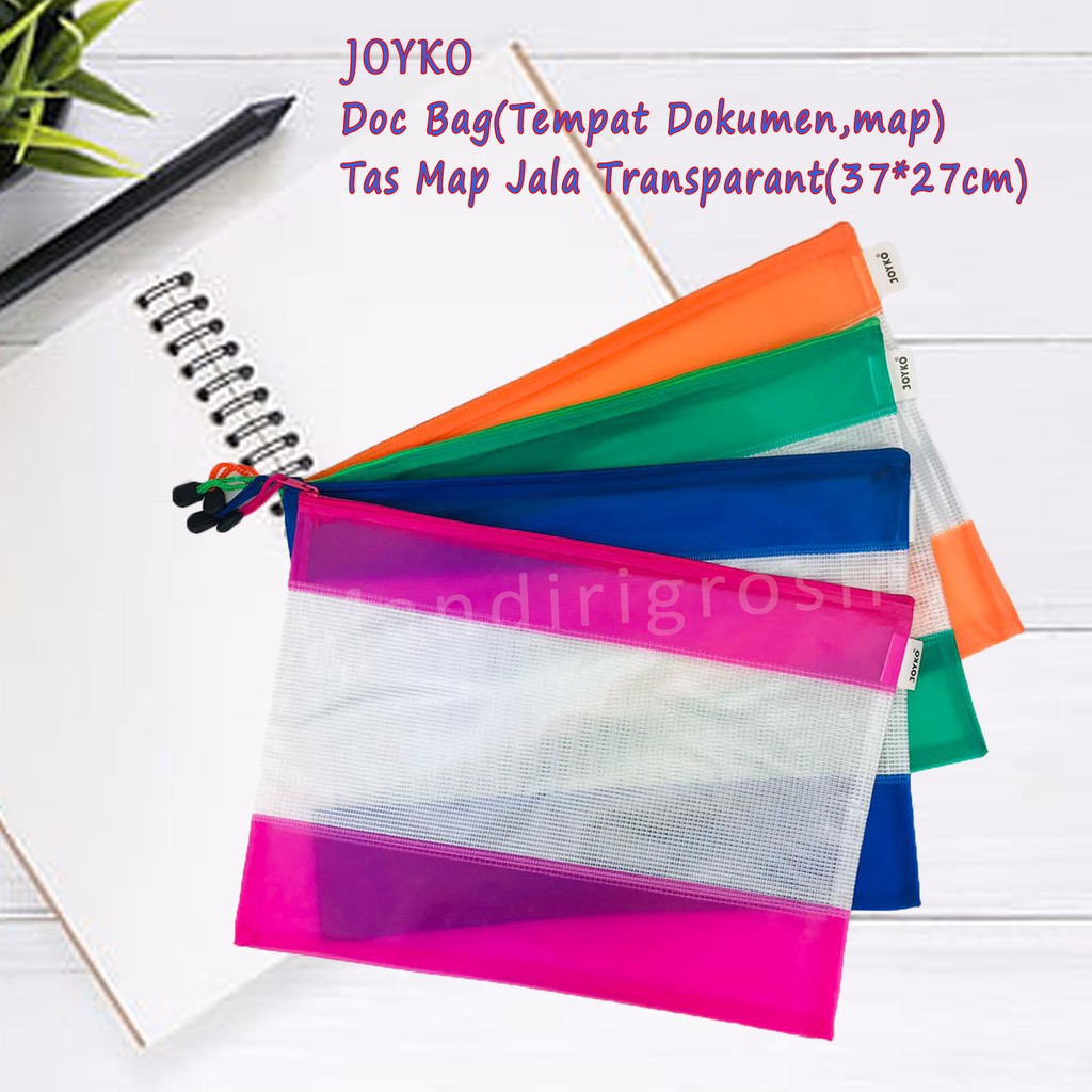 Doc Bag * Joyko * Tas Map Jala * Transparan * DCB-34B4