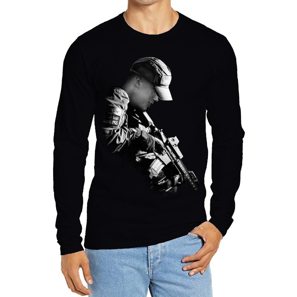 KAOS LENGAN PANJANG PRIA / KAOS LENGAN PANJANG JUMBO PRIA ( SNIPPER )