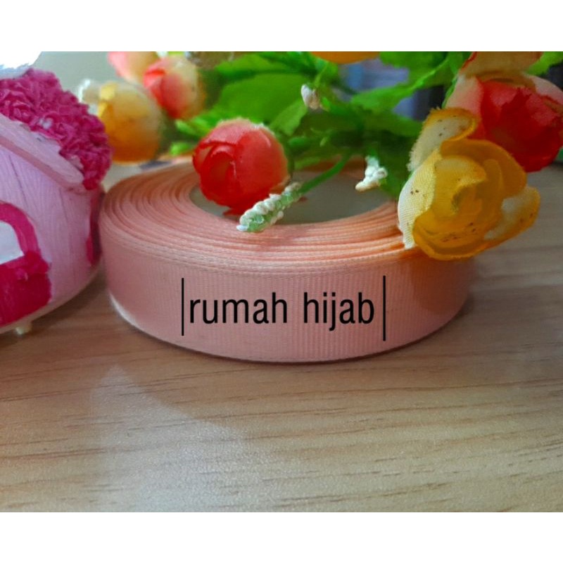 

LABEL MERK BAJU & HIJAB PITA GROSSGRAIN FREE DESIGN CUSTOM DAPAT 350PCS