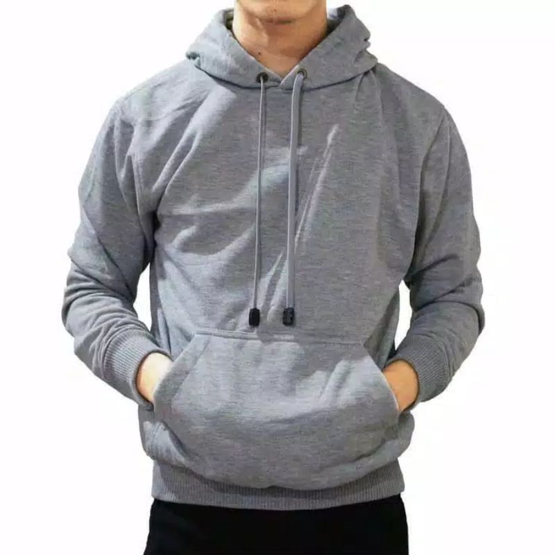 JAKET SWEATER POLOS - HOODIE POLOS UNISEX BAHAN FLEECE