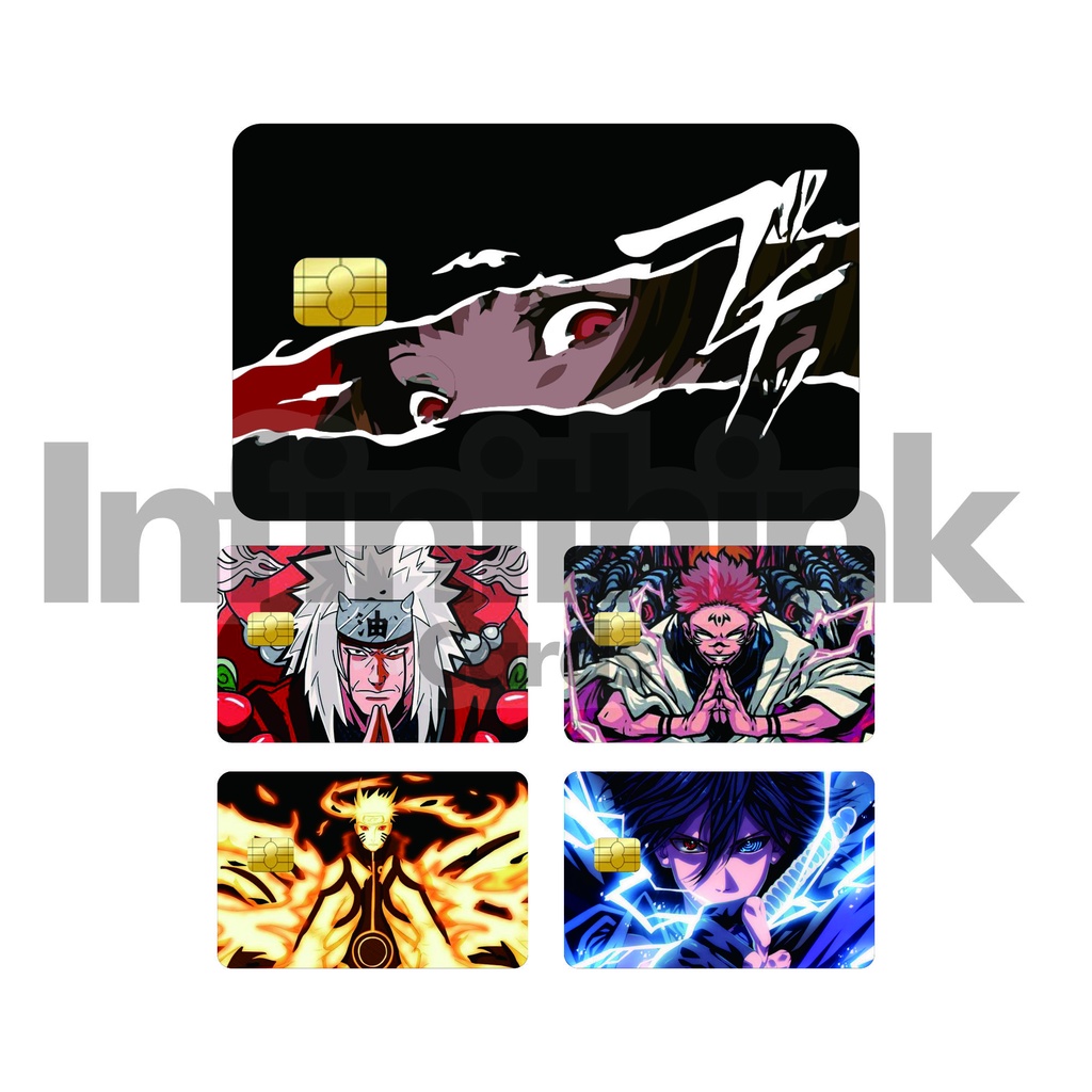 HOLOGRAM ANIME SERIES | GARSKIN / STIKER / SKIN KARTU ATM (DEBIT / CREDIT)