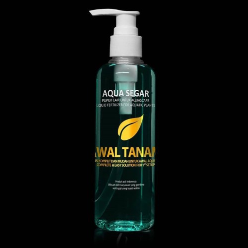 PUPUK CAIR AWAL TANAM AQUA SEGAR 100ml / PUPUK CAIR / NUTRISI / AQUARIUM AQUASCAPE