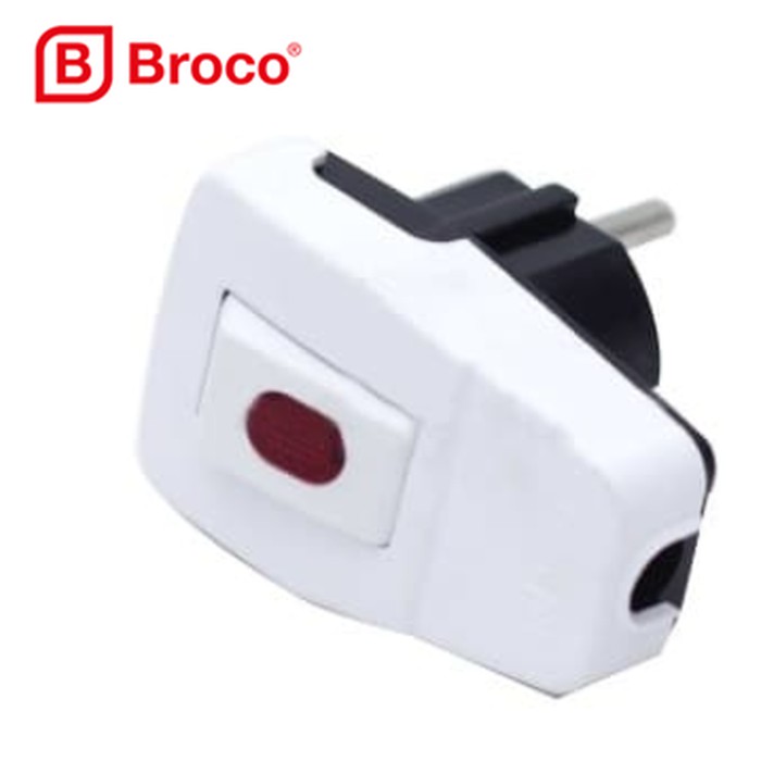 STEKER SAKLAR LAMPU BROCO/ BROCO SAKLAR LAMPU