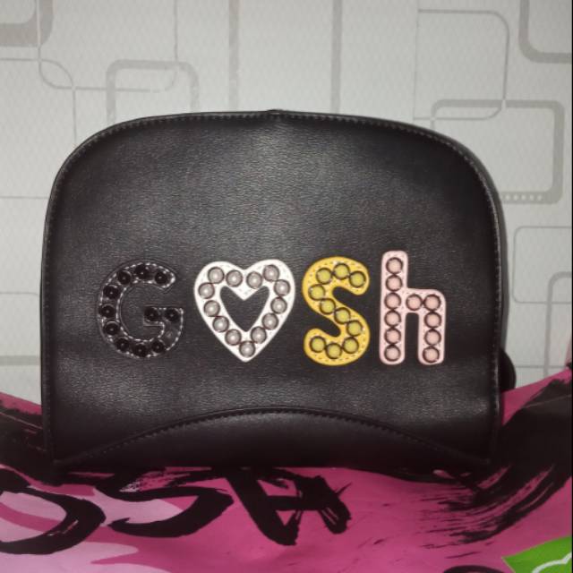 Gosh bag mutiara hitam