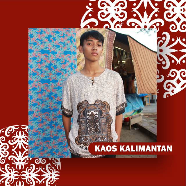 Kaos Khas Kalimantan Timur