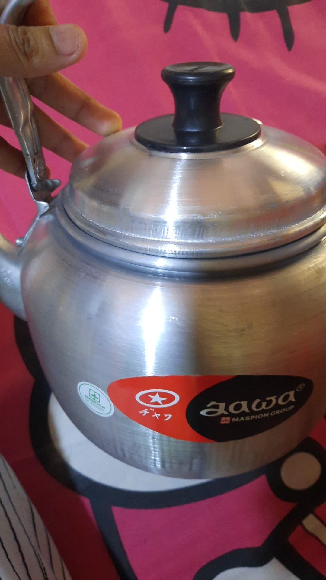 Teko / Ceret Almunium Maspion Djawa (wajib Packing Kayu)