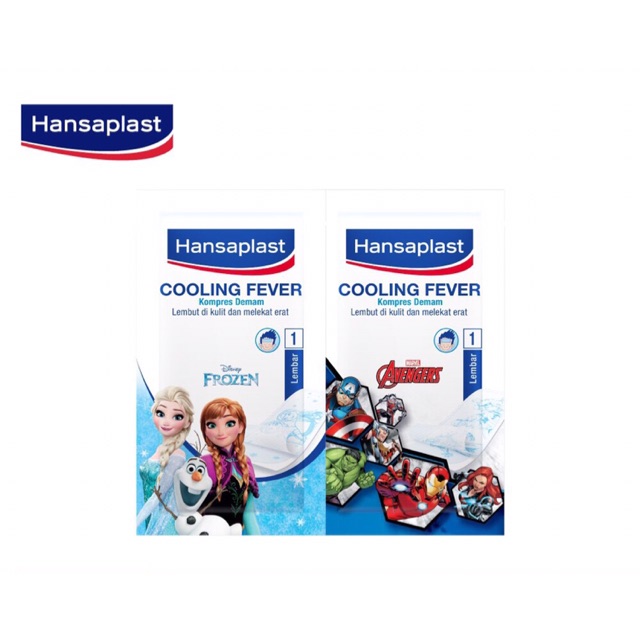 Hansaplast Plester Kompres Demam - Frozen & Avengers