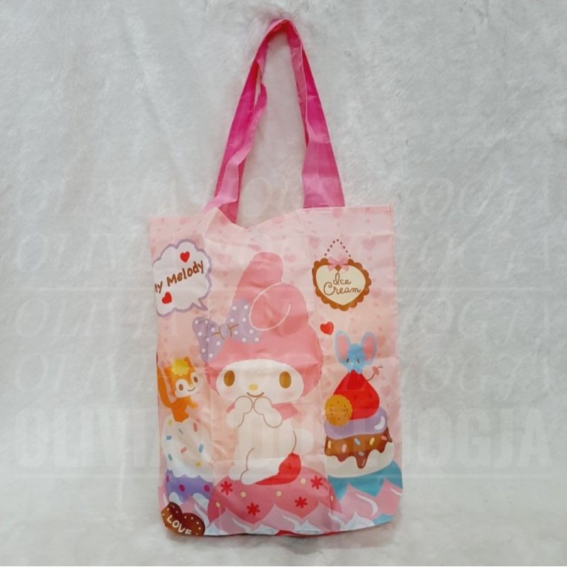 Tas Belanja My Melody Ice Cream Shopping Bag My Melody Lipat