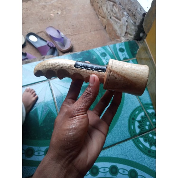 gulungan ketapel ikan manual