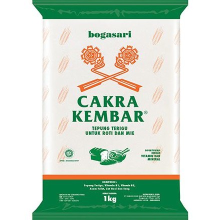 

Tepung Terigu Cakra Kembar Transparan 1 kg