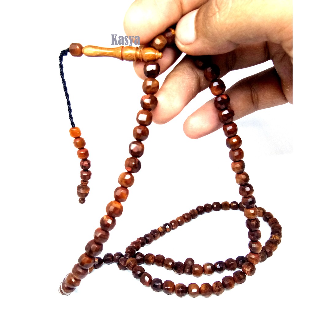 Tasbih kayu kokka kaukah kating cutting - original kaukah