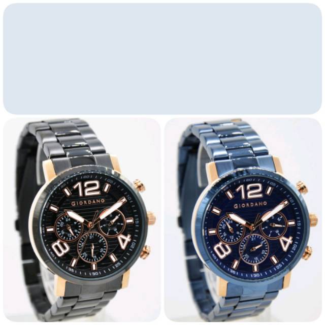 Jam Tangan Pria Giordano P 1874 Rantai Original Murah