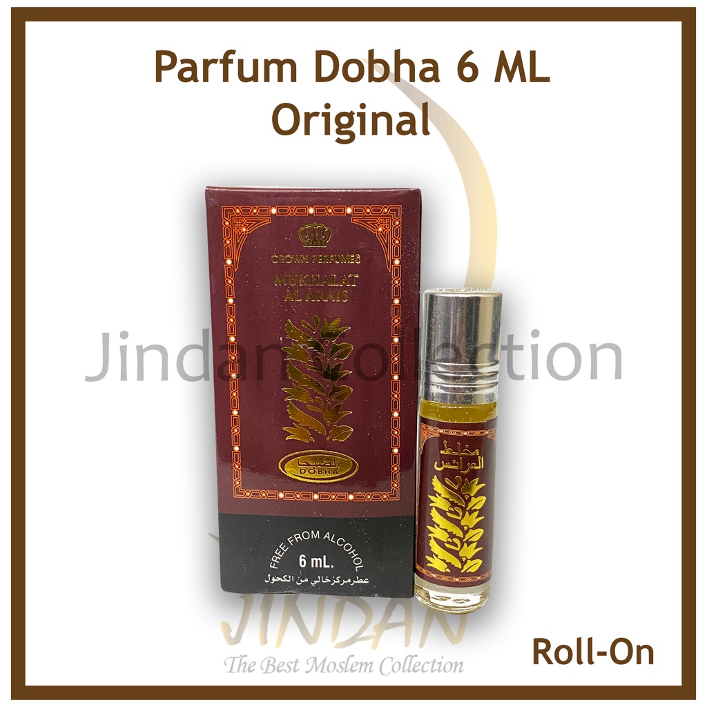 PARFUM/MINYAK WANGI DOBHA 6 ML NON-ALKOHOL - MUKHALAT AL ARAIS