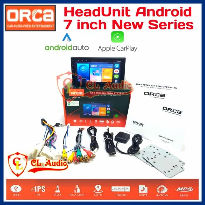 Head Unit Android Orca 7 Inch Adr 9988 +Soket Toyota