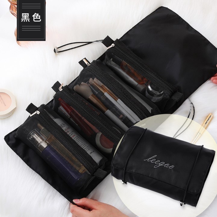 Travel Cosmetic Wash Bag Tas Kosmetik Pouch Organizer Make Up Lipat