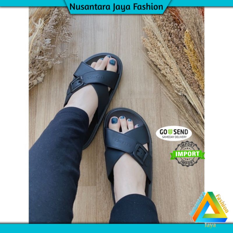 ⚡7.7 TERLARIS⚡Sandal Jelly Wanita - Sendal Wanita Kekinian - Sandal Balance 1969 X1C