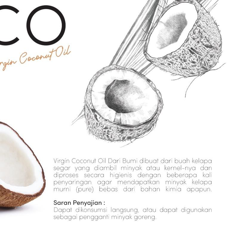 

➴ 500 ml daribumi Premium Pure Minyak Kelapa Murni ✪