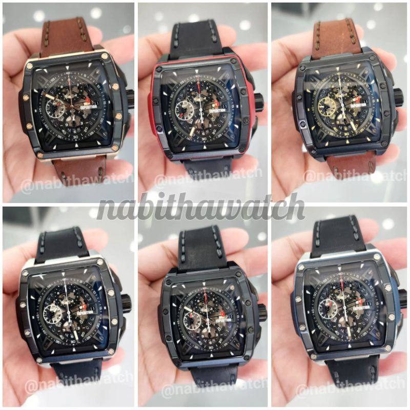 Jam Tangan Pria Expedition Chronograph E 6815 New 6815 Original Garansi Resmi