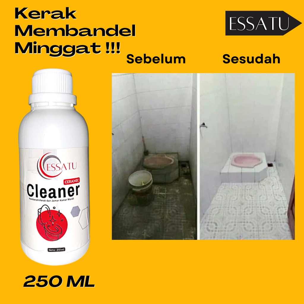 Cairan pembersih keramik kamar mandi Essatu 250 ML