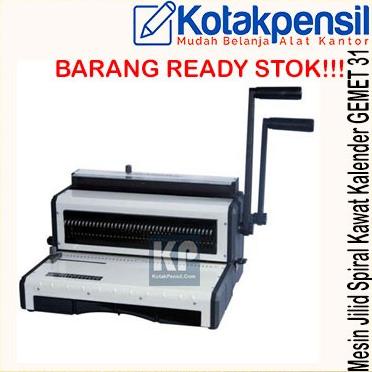 

Mesin Jilid / Binding Spiral Kawat GEMET 31 Kalender