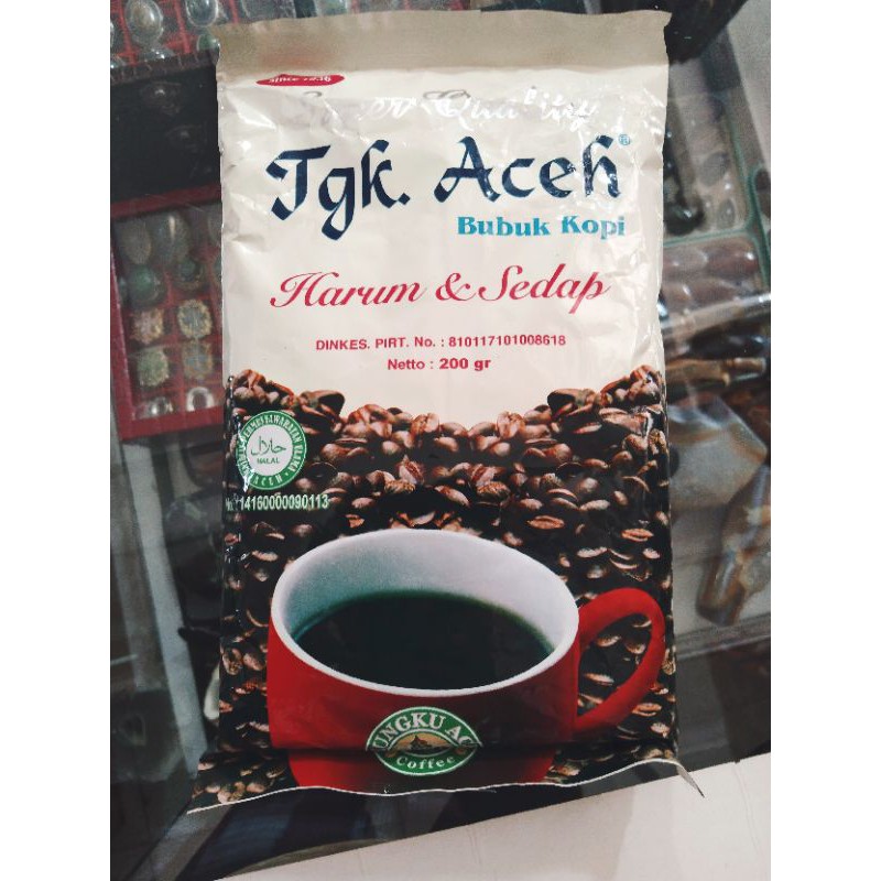 

Kopi Tgk Aceh Super Quality 200 g