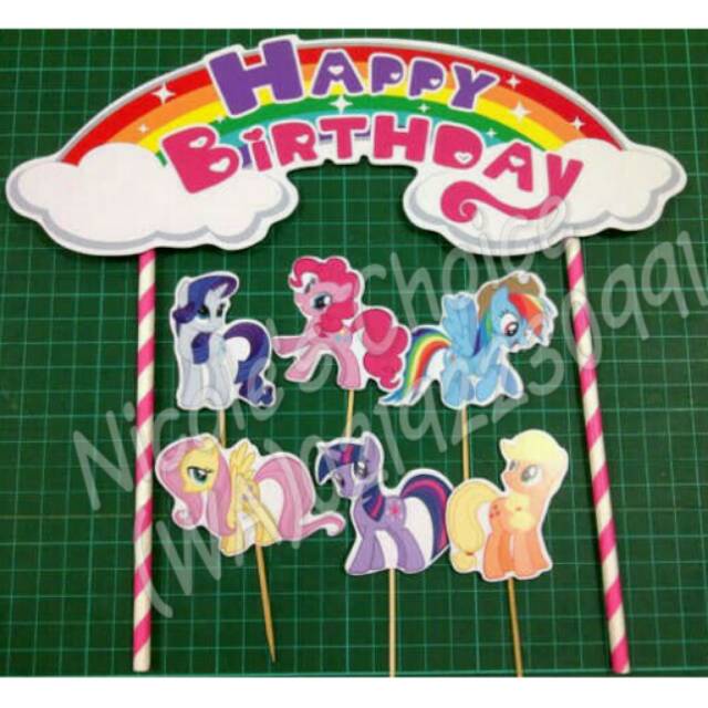 

Cake banner tema ulang tahun party bday / birthday party