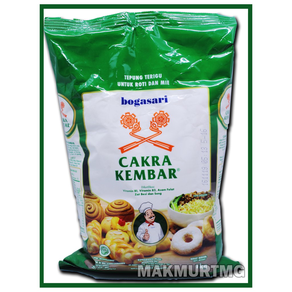 

CAKRA KEMBAR TEPUNG TERIGU PREMIUM 1kg