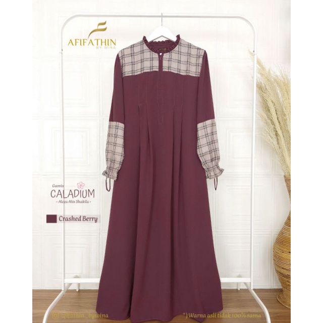 Gamis Only Caladium by Afifathin