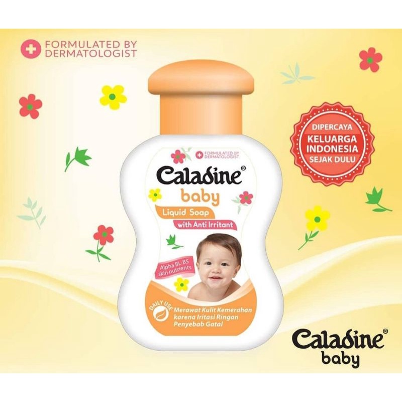 Caladine baby liquid soap 110 ml &amp; 200 ml / Sabun cair