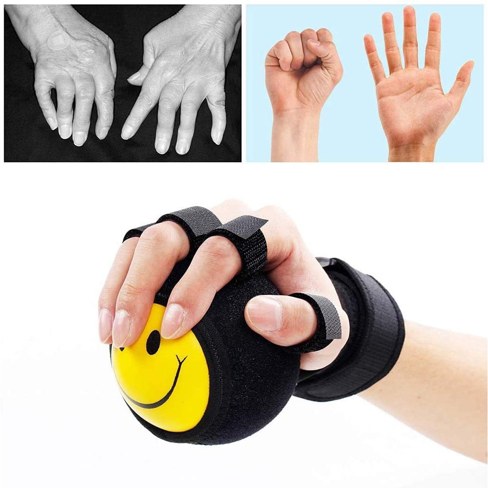 Ball Hand Splint Alat Rehabilitasi Ortopedi Alat Terapi Melatih Jari Otot Tangan Terapi Jari Tangan