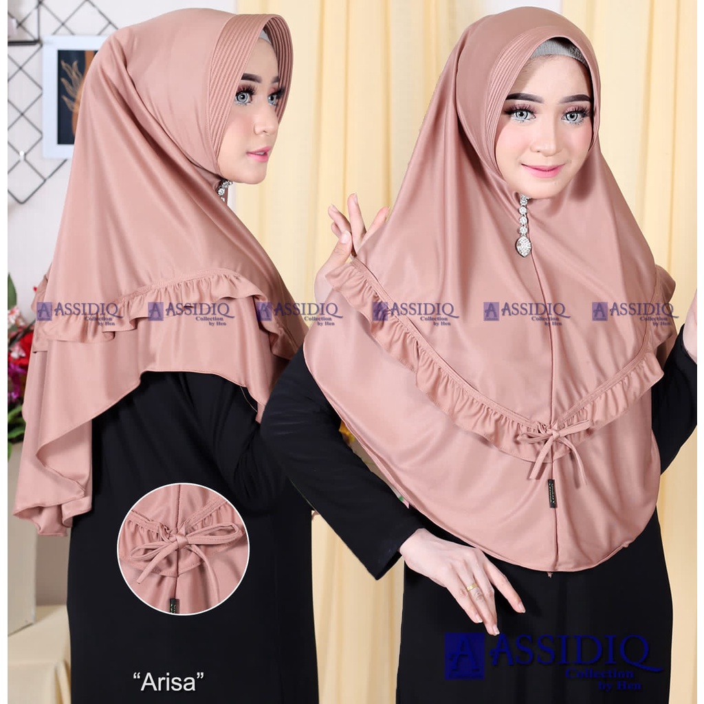 JILBAB INSTAN/STANDAR ORIGINAL ASSIDIQ ARISA