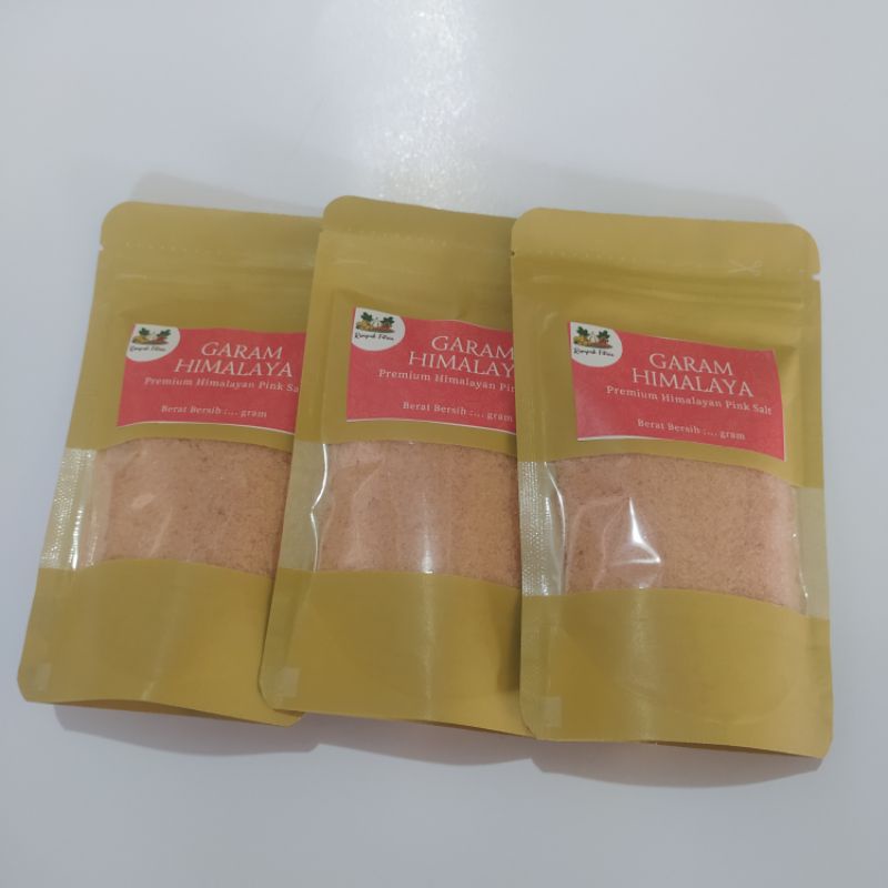 

Garam Gunung Himalaya Himalayan Salt Pure Pink Salt Pinksalt Asli Original Rempah JSR 100 Gr