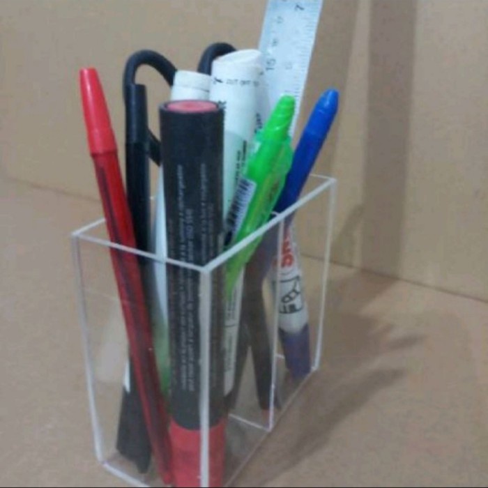 

Murah Tempat Brush Makeup 2Kotak / Kotak Pensil - Pulpen - Multifungsi Hot Sale