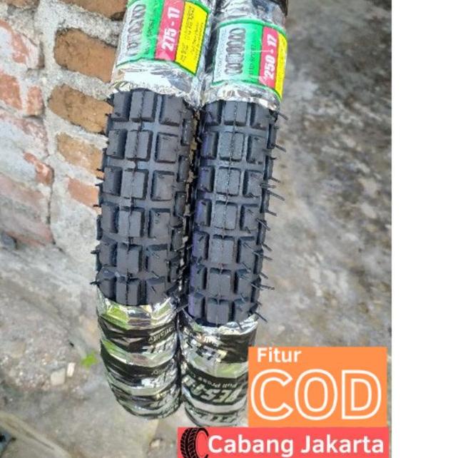 ban luar semi trail ring 17