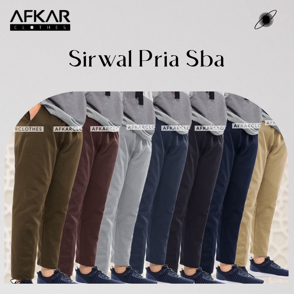 SIRWAL PRIA SBA / CELANA SIRWAL PRIA / CELANA SIRWAL DEWASA / CELANA PANJANG SIRWAL - DZ
