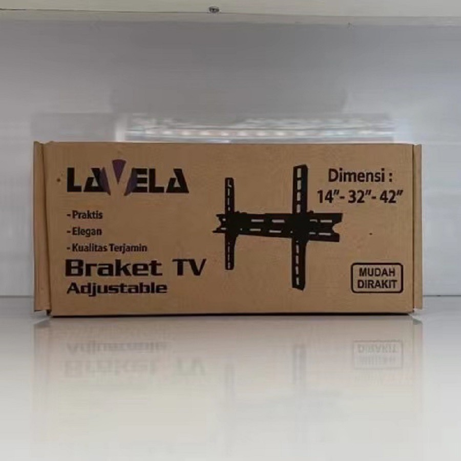 Bracket TV LED LCD 14&quot;- 32&quot; - 42&quot; In Inch Braket Breket TV Belalai Gantungan TV Multi