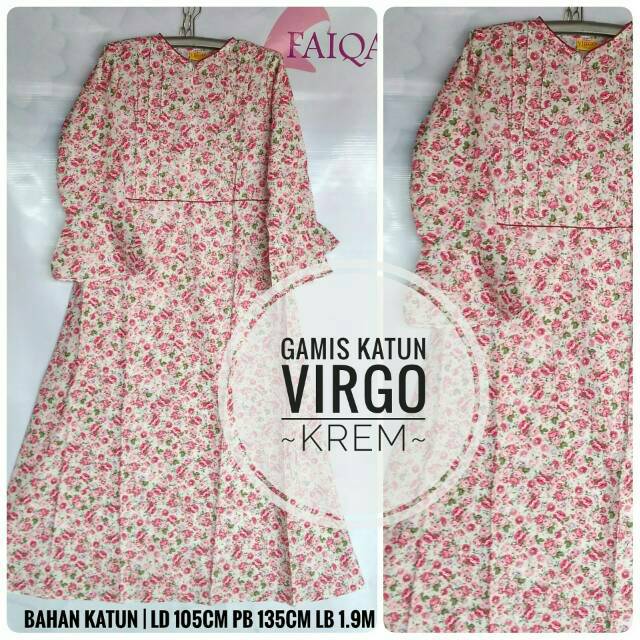 Gamis Katun Virgo