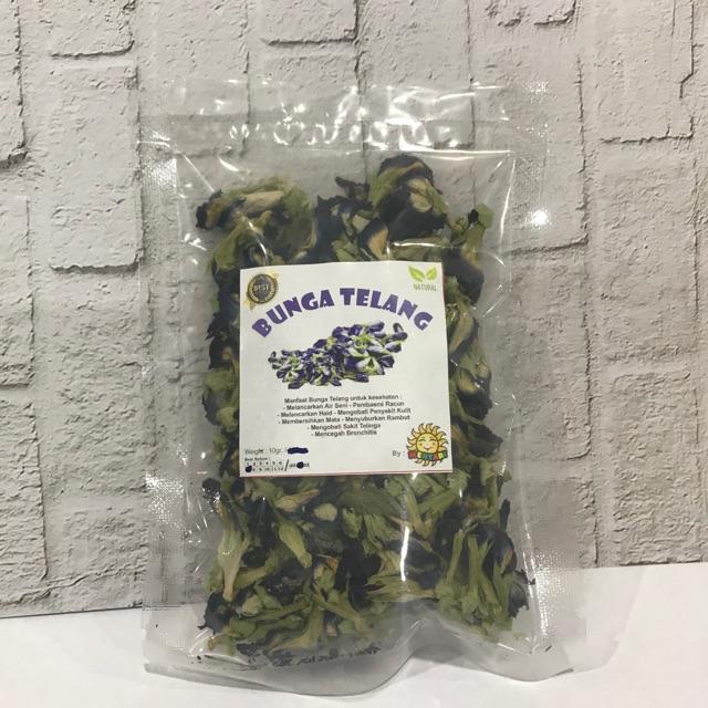 Bunga Telang Kering Shopee Indonesia