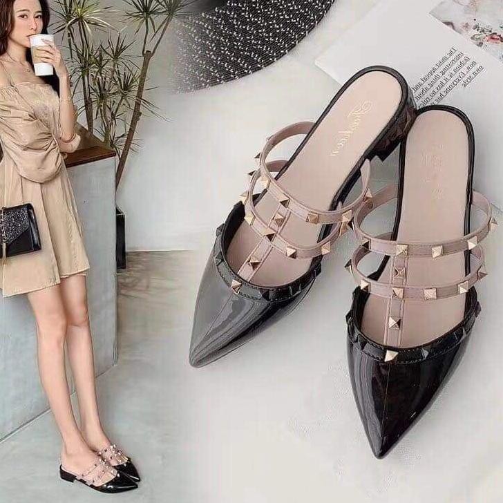 Diskon19% Sepatu Sandal Valentino Import Morego 618-L