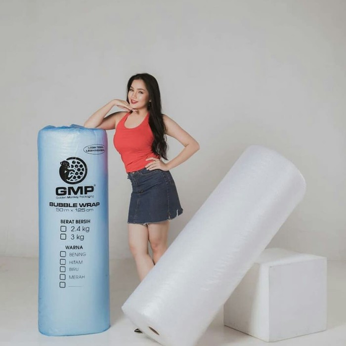 

GOSEND / GRAB Bubble Wrap 125CMx50M Murah GMP Putih