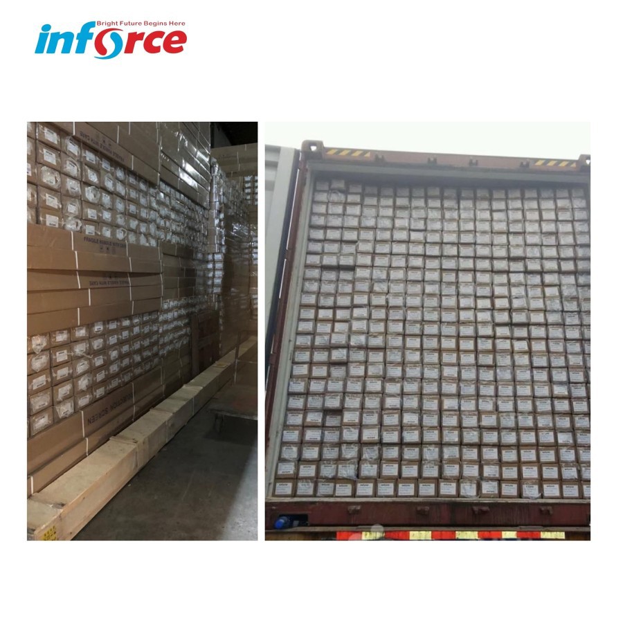 NEW  Inforce Tripod Screen Projector 84 1:1 / Layar Proyektor Inforce