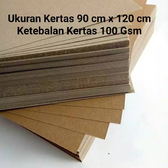 

( LEMBAR ) KERTAS SAMSON UKURAN 90 CM X 120 CM - 100 GSM