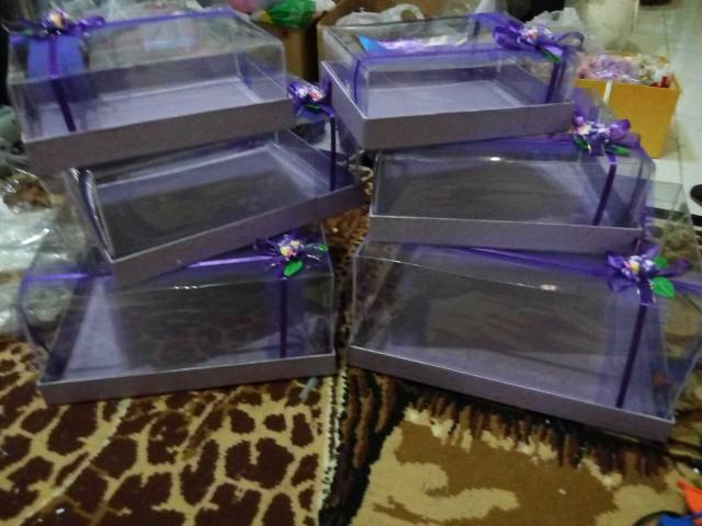 Matras_Shop Kotak Seserahan Hantaran 1 Set 6 Pcs Model Tile Pita