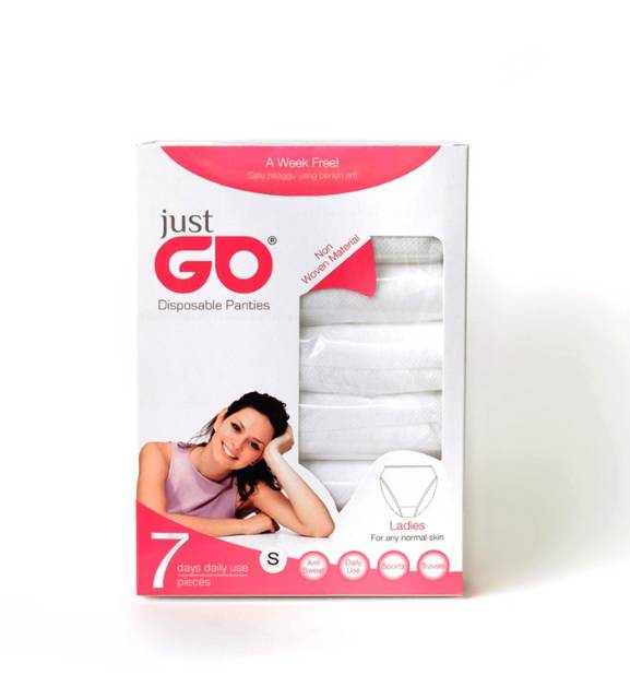 Celana dalam kertas pria dan wanita disposable panties size XL