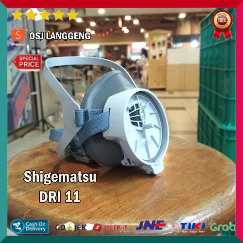 Masker Respirator Shigematsu DRI 11 - Masker Chemical Shigematsu DRI 11