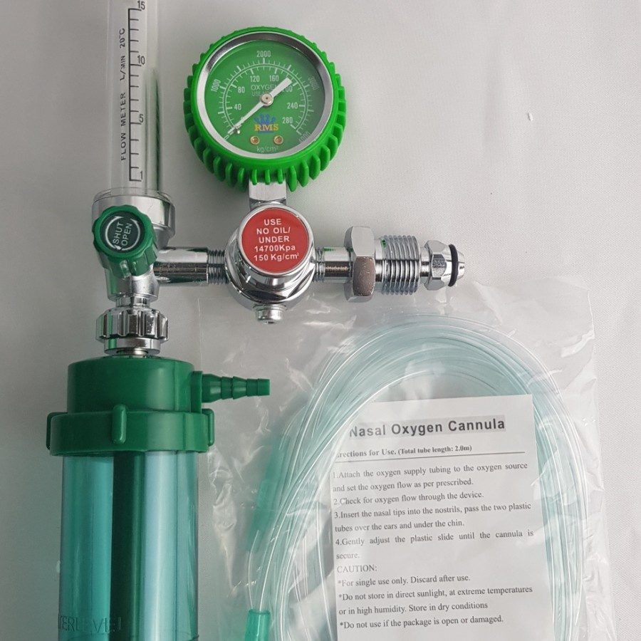 Regulator Gas Oksigen Medis  /  Regulator Oxygen / Regulator Oksigen Medis / Regulator Oxygen / Regulator Gas Oksigen RMS / Alat Pernapasan / Regulator Oksigen RMS Tabung Besar &amp; Tabung Kecil /Regulator Oxygen Medical /Oxygen Regulator